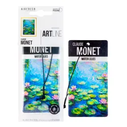 Monet Water Lilies - ArtLine Zawieszki do auta, zapachy inspirowane